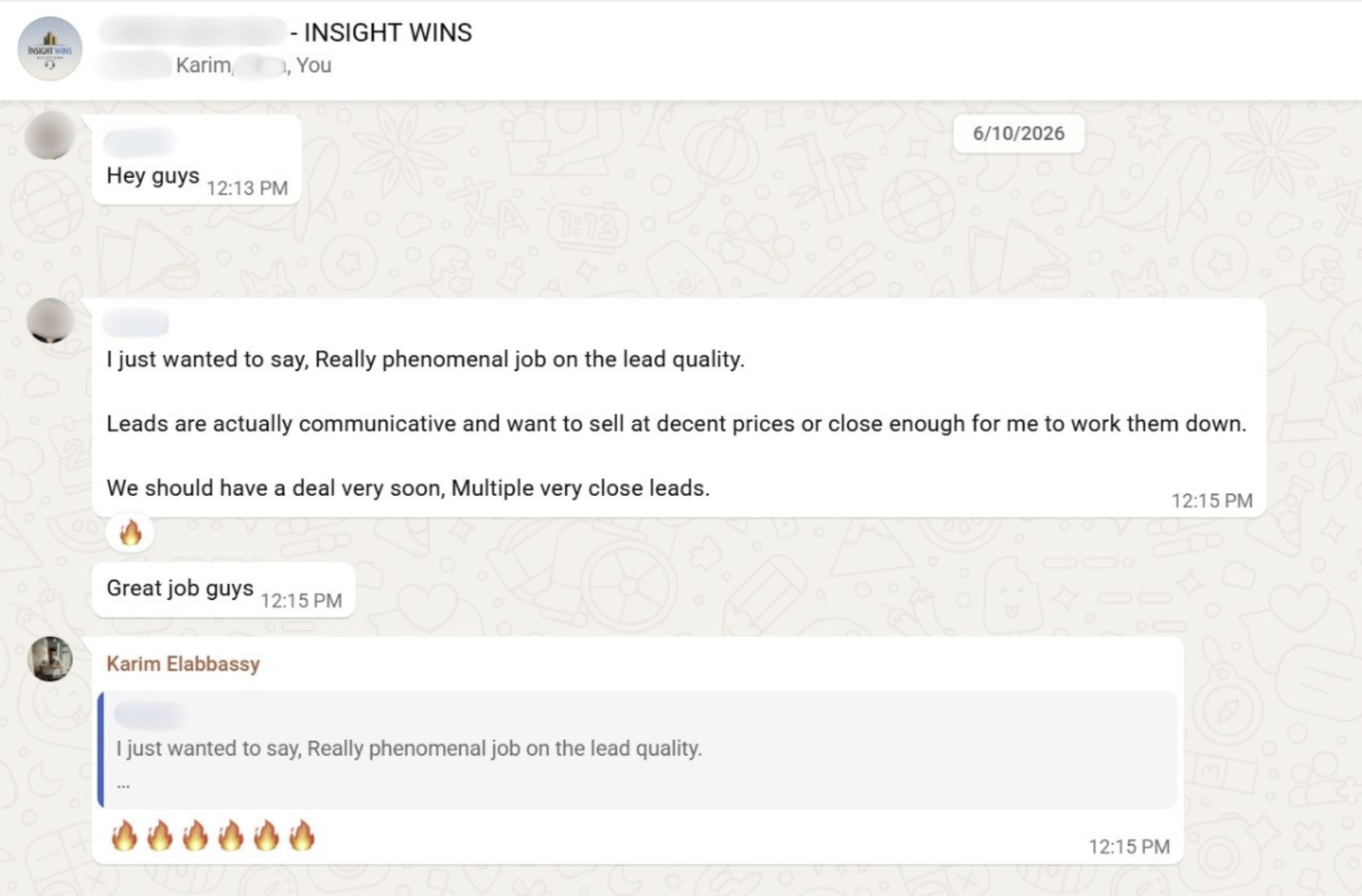 InsightWins client win 4 &mdash; real estate deal locked up