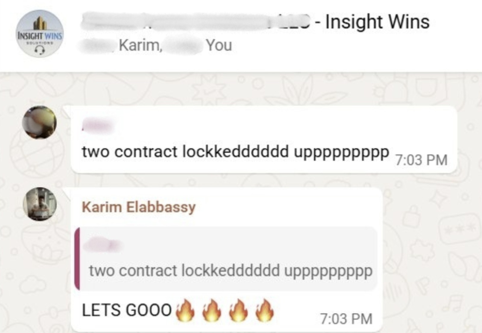 InsightWins client win 8 &mdash; real estate deal locked up
