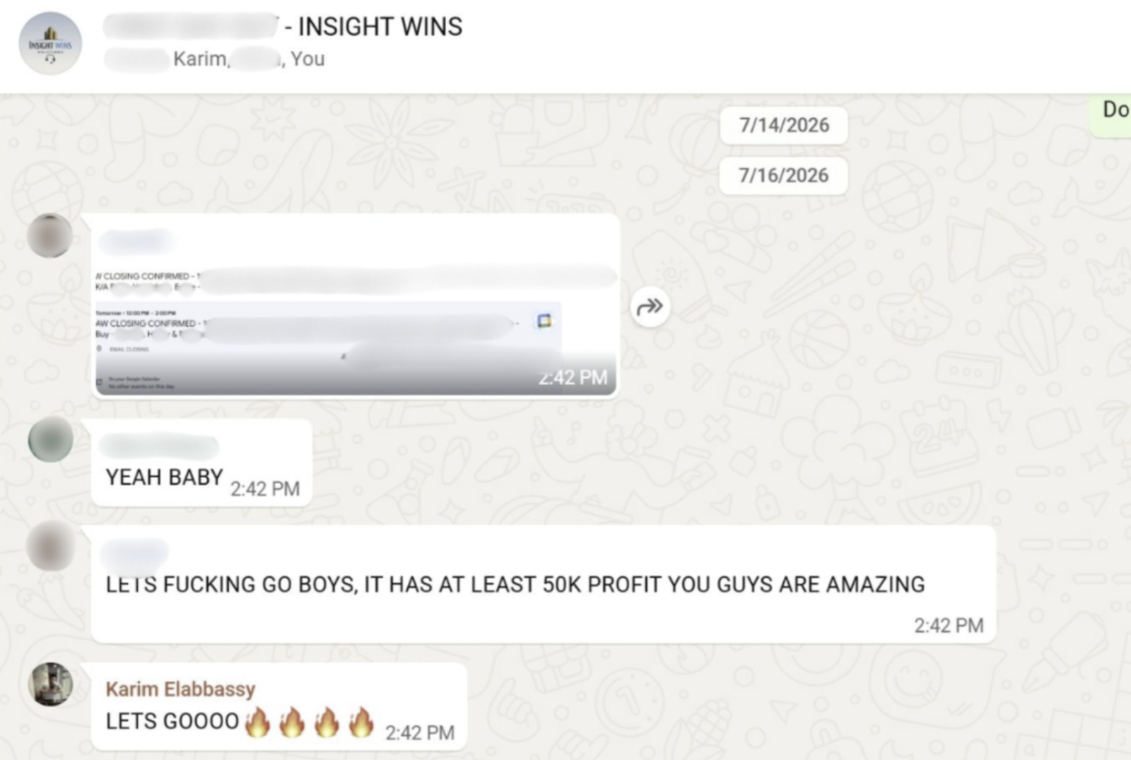 InsightWins client win 10 &mdash; real estate deal locked up